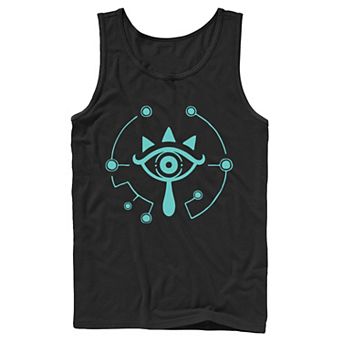 Men's The Legend Of Zelda Breath Of The Wild Sheikah Eye Tank Top