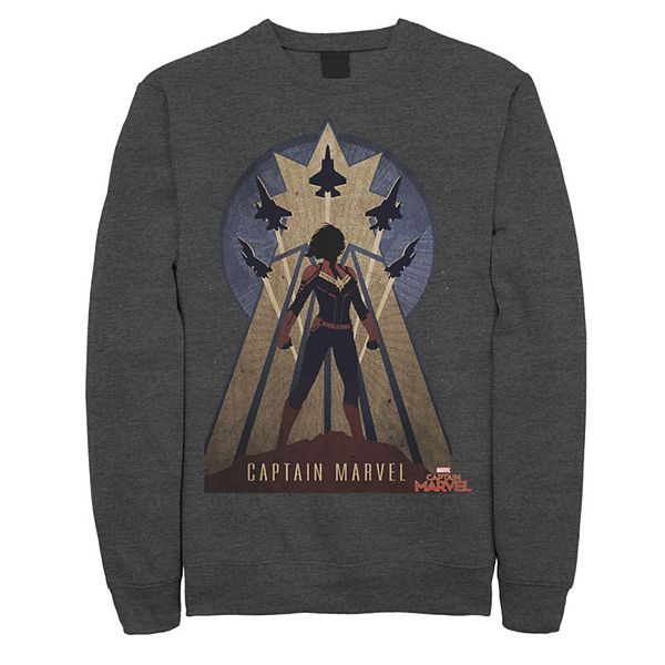 Captain marvel outlet crewneck