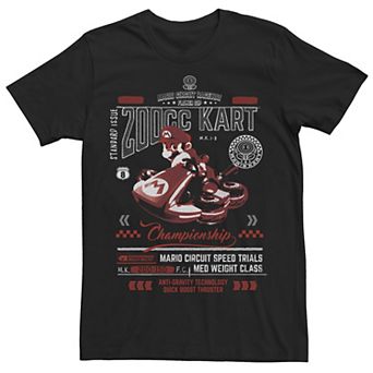 Men's Mario Kart Mario Circuit Raceway Flower Cup 200CC Tee