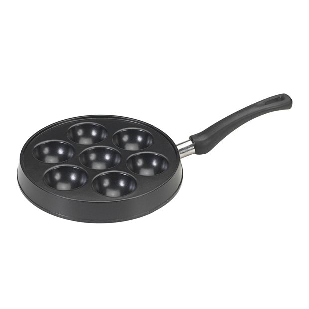 Shop a Nonstick Aebleskiver-Puff Dumpling Pan with Bakelite