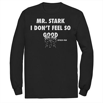 Men's Marvel Infinity War Spider-Man Fading Text Tee