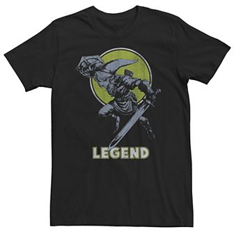 Men's Zelda Link The Legend Dark Portrait Tee