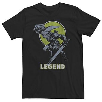 Men's Zelda Link The Legend Dark Portrait Tee