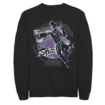 Men's Marvel Black Panther Movie Graffiti Sweatshirt