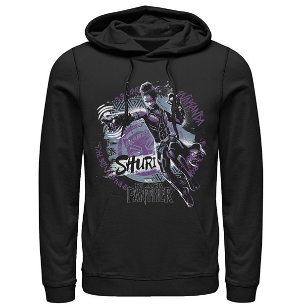 Men s Marvel Black Panther Graffiti Hoodie