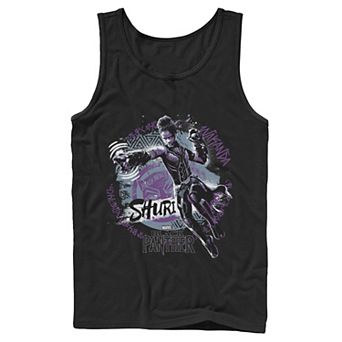 Men's Marvel Black Panther Movie Graffiti Tank Top