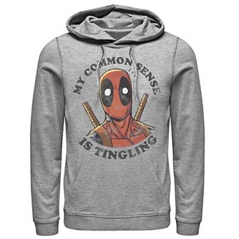 Men's Marvel Deadpool Common Sense is Tingling Hoodie