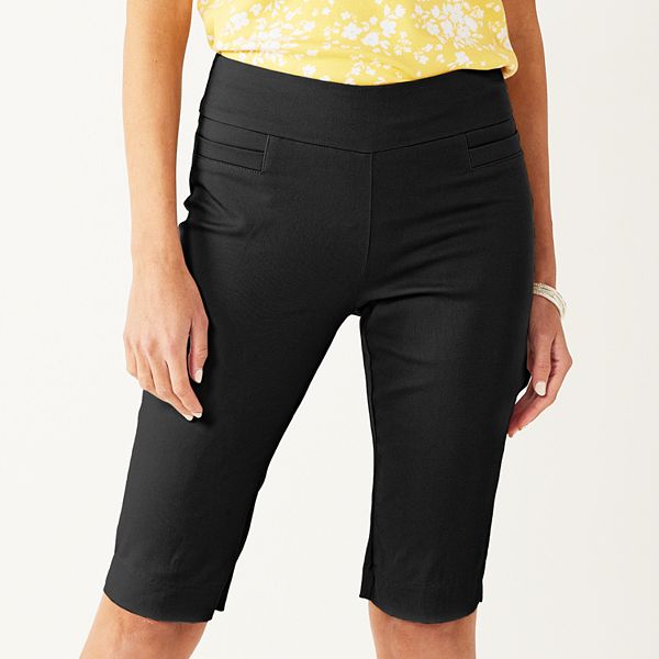 Women's Croft & Barrow® Effortless Stretch Bermuda Shorts