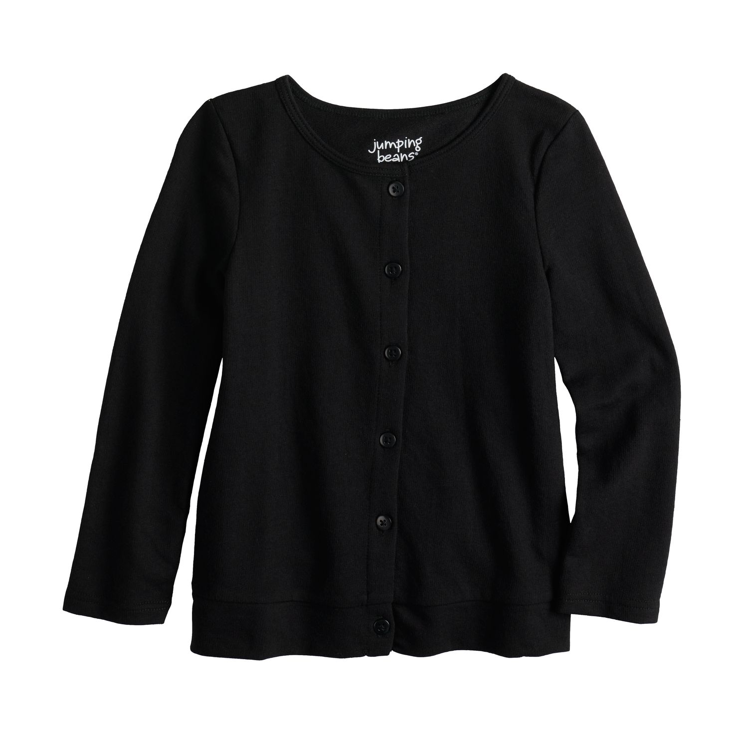 little girls black sweater