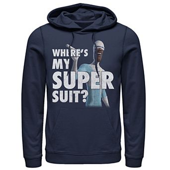 Disney / Pixar's The Incredibles Frozone Men's Super Suit Hoodie