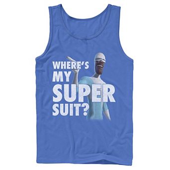Disney / Pixar's The Incredibles Frozone Men's Super Suit Tank Top