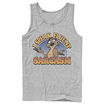 Men's Disney The Lion King Timon Speaks Sarcasm Tank Top