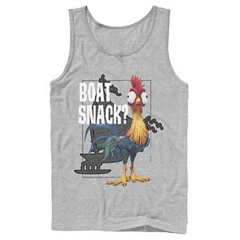 Disney's Moana Hei Hei Men's 'Boat Snack?' Tank Top