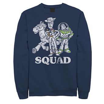 Men's Disney Pixar Toy Story Squad Trio Portrait Fleece