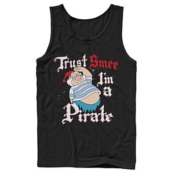 Disney's Peter Pan Trust SMEE I'm A Pirate Salute Men's Tank Top