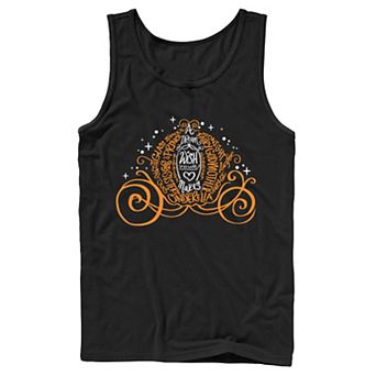 Disney's Cinderella Halloween Pumpkin Coach Men's Tank Top