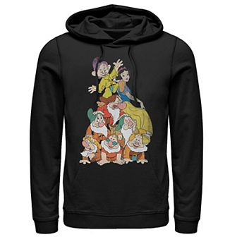 Disney's Snow White Seven Dwarf Stack Men's Hoodie