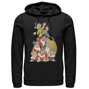 Disney's Snow White Seven Dwarf Stack Men's Hoodie