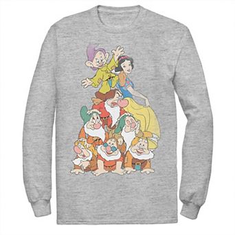 Disney's Snow White Seven Dwarfs Stack Men's Tee