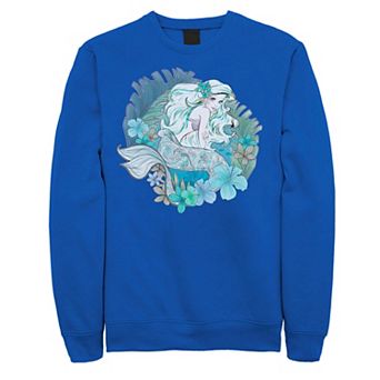 Men's Disney Little Mermaid Ariel Watercolors Sweatshirt