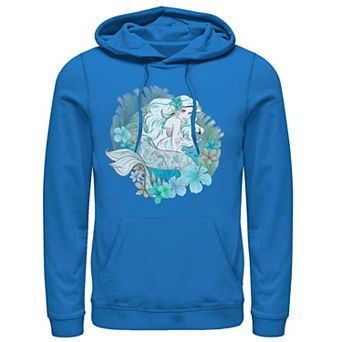 Disney's The Little Mermaid Ariel Men's Watercolors Hoodie
