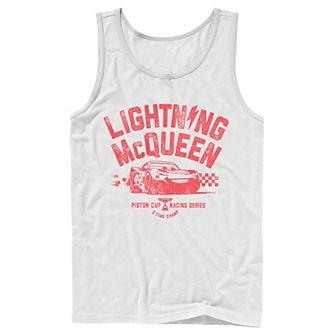 Men's Disney / Pixar Cars 3 Lightning McQueen Racing Tank Top