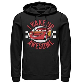 Disney / Pixar's Cars 3 Lightning McQueen Men's Wake Up Awesome Hoodie