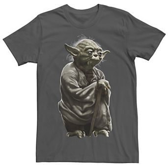Men's Star Wars Yoda The Wise One Dreamy Airbrush Art Tee