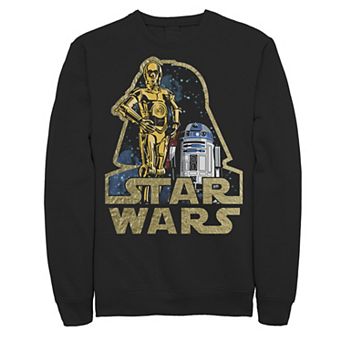 Men's Star Wars Droids Of Vader's Shadow Badge Sweatshirt