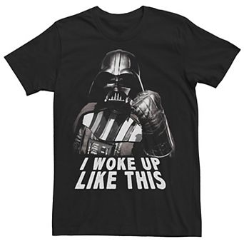 Men's Star Wars Darth Vader I Woke Up Like This Portrait Tee