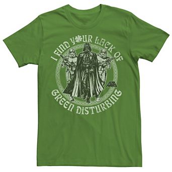 Men's Star Wars Lack Of Green Celtic St. Patrick's Tee