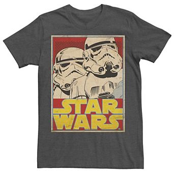 Men's Star Wars Stormtrooper March Vintage Trading Card Tee