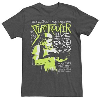 Men's Star Wars Stormtrooper Live the Death Star Flyer Tee