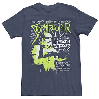 Men's Star Wars Stormtrooper Live the Death Star Flyer Tee
