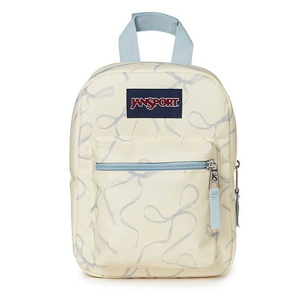 JanSport Big Break Lunch Bag, Blue Bows