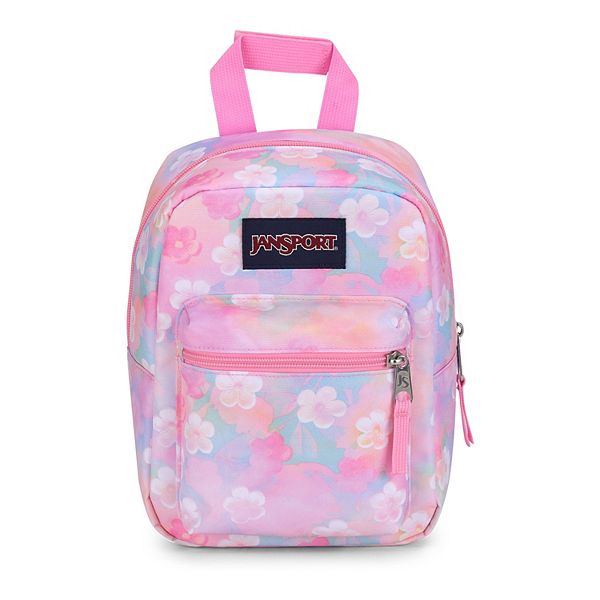 JanSport Big Break Insulated Lunch Bag Neon Daisy BrickSeek