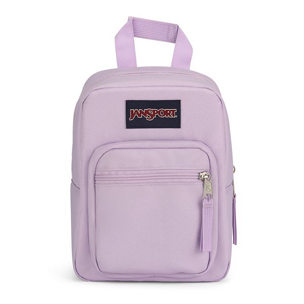 JanSport Big Break Dual Compartment Lunch Bag - Pastel Lilac: Adult Lunchbox Bag