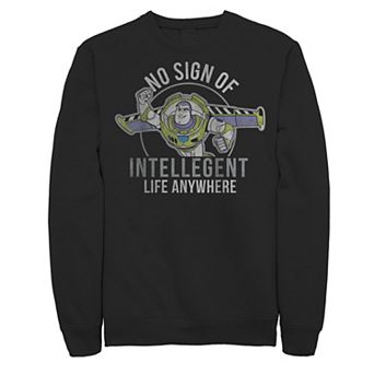 Disney / Pixar's Toy Story Buzz Lightyear Men's No Sign Of Intelligent Life Sweatshirt