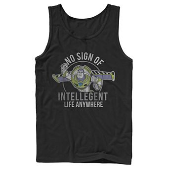 Disney / Pixar's Toy Story Buzz Lightyear Men's No Sign Of Intelligent Life Tank Top