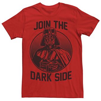 Men's Star Wars Darth Vader Join The Dark Side Collegiate Tee