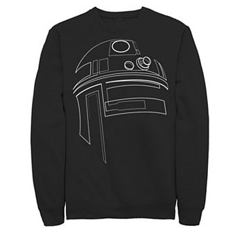 Men's Star Wars R2-D2 Line Long Sleeve Tee