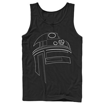Men's Star Wars R2-D2 Line Tank Top