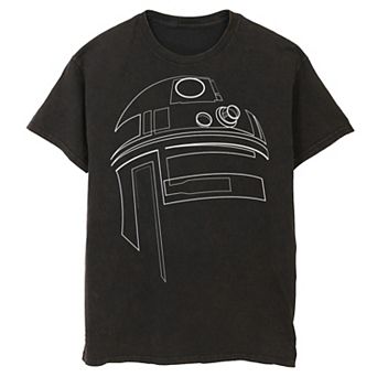 Men's Star Wars R2-D2 Outline Tee