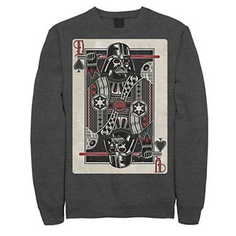 Men's Star Wars Darth Vader King of Spades Sweatshirt