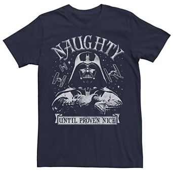 Men's Star Wars Christmas Naughty Vader Tee