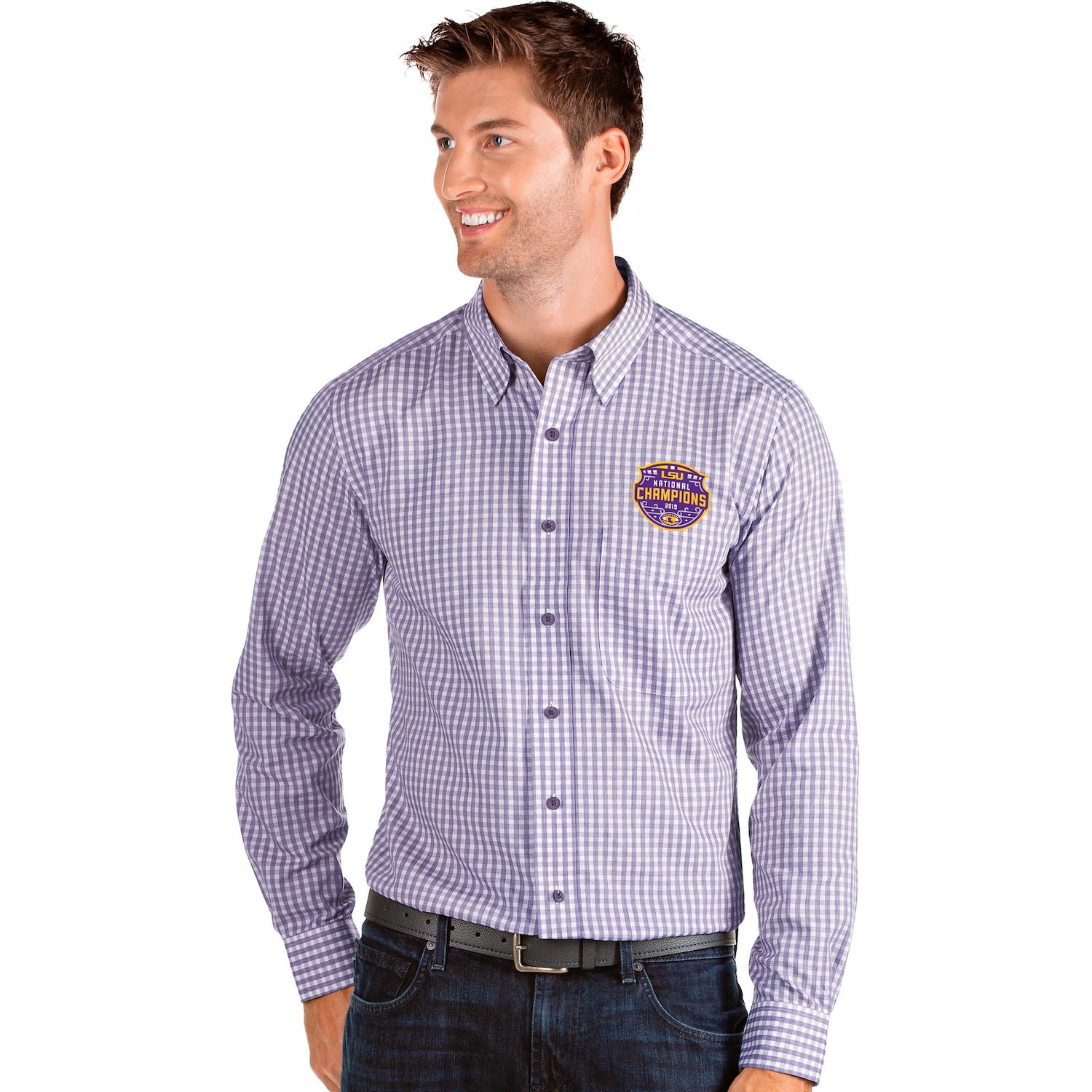 champion button down shirt