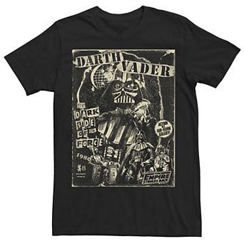 Men's Star Wars Darth Vader Grunge Poster Tee