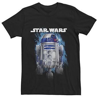 Men's Star Wars R2-D2 Portrait Logo Tee