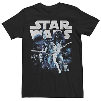 Men's Star Wars Vintage Movie Poster Tee