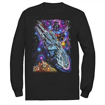 Men's Star Wars Psychedelic Collage Poster Tee